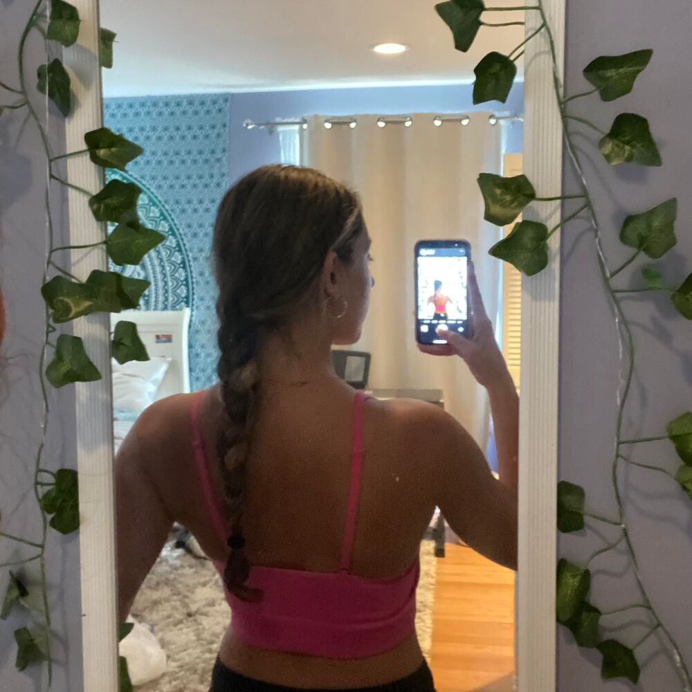 Garage Women's Pink Crop-top - Picture 2 of 5